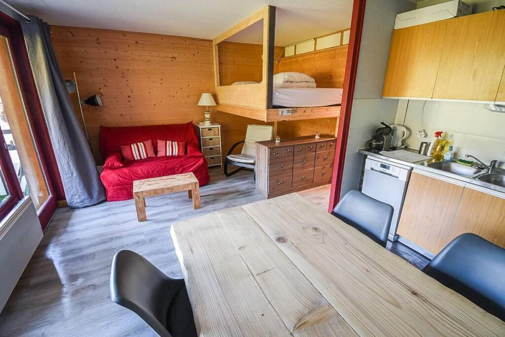 Le Relai S31 - Grand Et Lumineux Studio Avec Coin Montagne 4-6 Pers, Tout Equipe, Avec Wifi, A 30M Des Pistes Avec Un Grand Balcon, Draps Non Compris Сен-Жан-д'Оль Екстер'єр фото