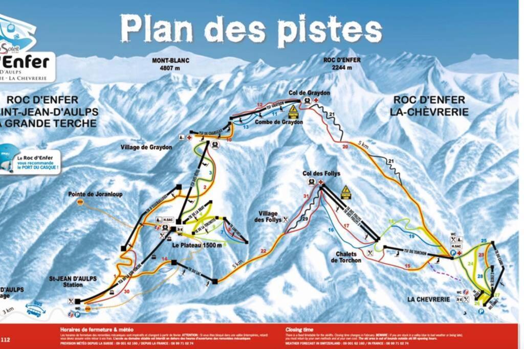Le Relai S31 - Grand Et Lumineux Studio Avec Coin Montagne 4-6 Pers, Tout Equipe, Avec Wifi, A 30M Des Pistes Avec Un Grand Balcon, Draps Non Compris Сен-Жан-д'Оль Екстер'єр фото